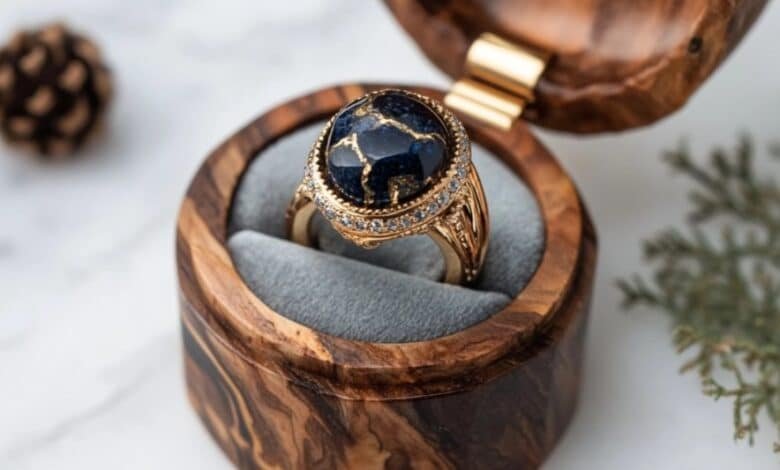 How to choose custom colors for a ring box