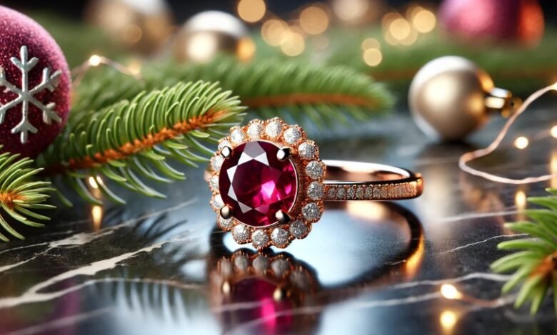 Custom Holiday Ring Creation