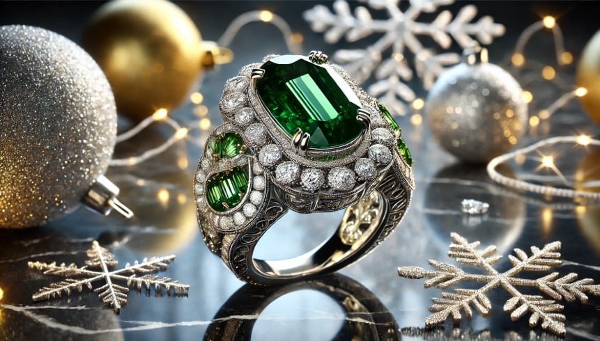 Custom Holiday Ring Creation