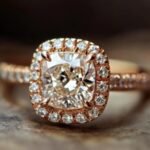 How do cushion cut diamonds compare to round brilliants in terms of fire