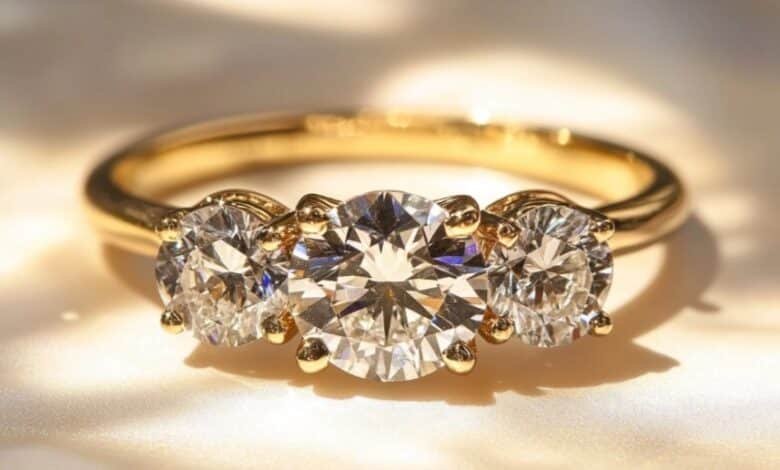 Iconic Three-Stone Rings