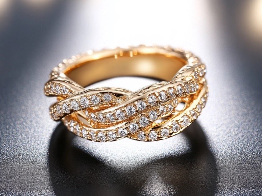 Perfect Twist Band Ring