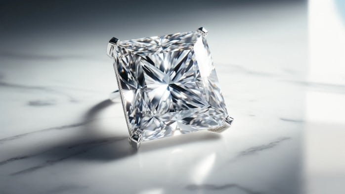 Princess Cut Diamond Settings