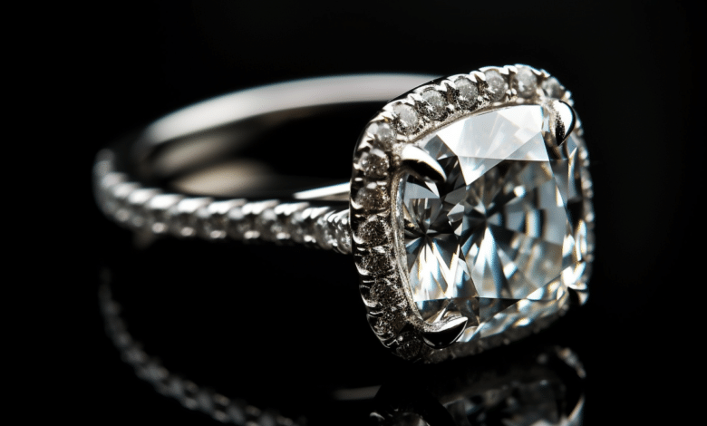Cushion cut diamond ring care and maintenance