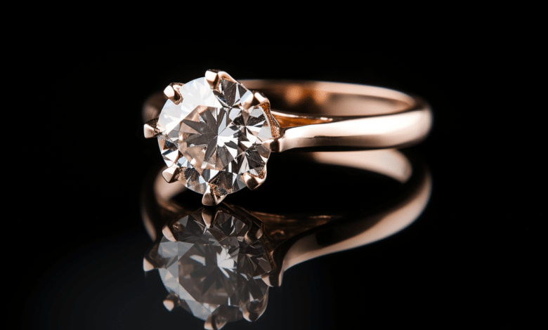 Couple surprised with a solitaire engagement ring