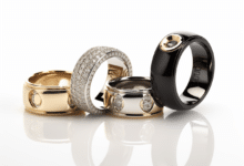 Photo of a person holding an insured engagement ring