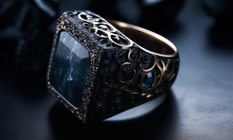 Stylish men's rings with bold and unique designs