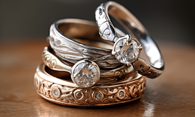 Heirloom ring in a jewelry box