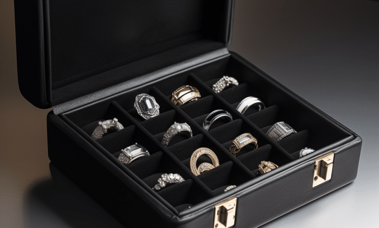 Secure ring storage for active lifestyles