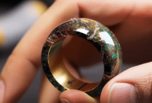 Photo of various unique ring materials