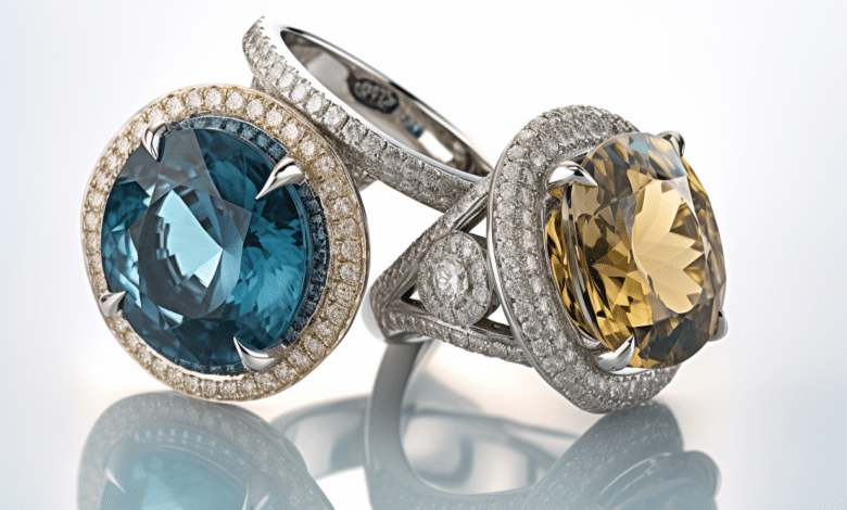 Photo of a high-value designer ring with insurance documents