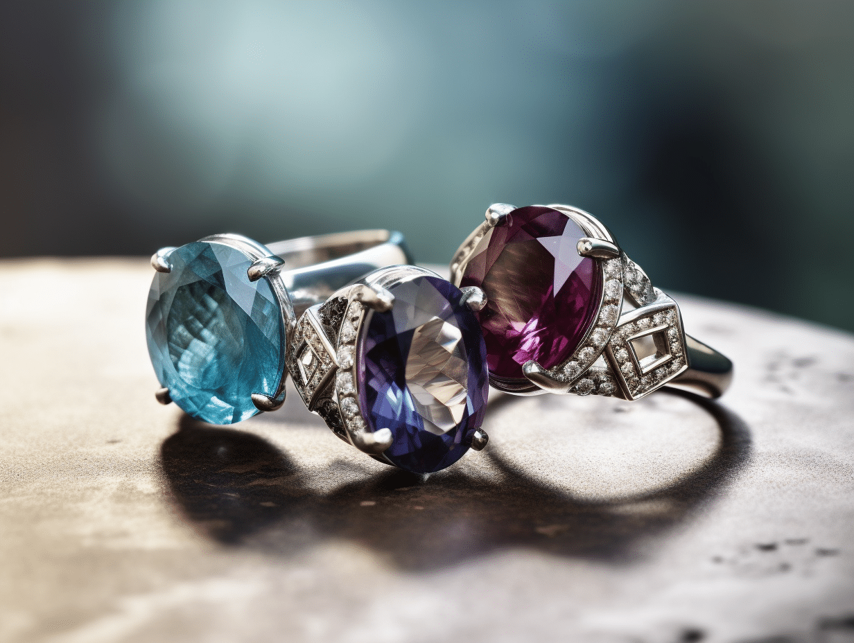 Stone Rings Examples 5 Genius Ways Gemstone Rings Reflect Personality