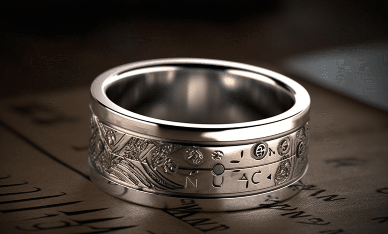 Photo of a custom-engraved ring