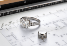 Photo of a person measuring their ring size