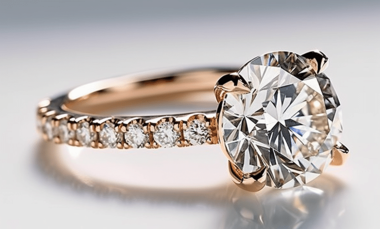 Engagement ring resale value infographic