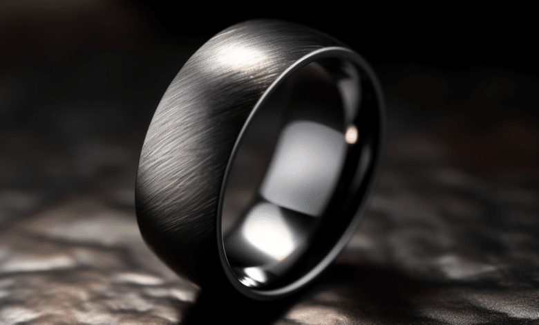 Men's wedding bands in various unique metals