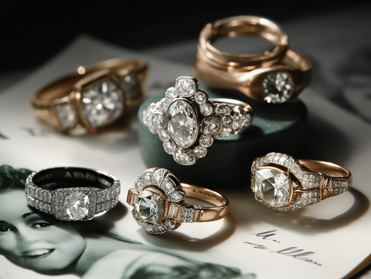 7 Vintage Rings Inspired by Famous Historical Figures