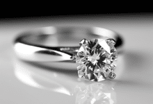 Photo of a person checking their ring insurance policy