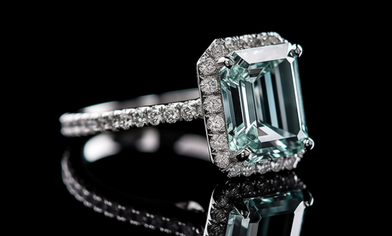 Emerald cut engagement ring care tips