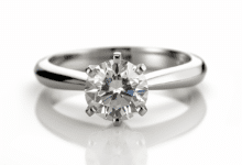 Affordable celebrity-inspired solitaire engagement rings