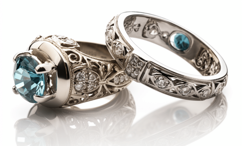 Photo of a person holding an insured engagement ring