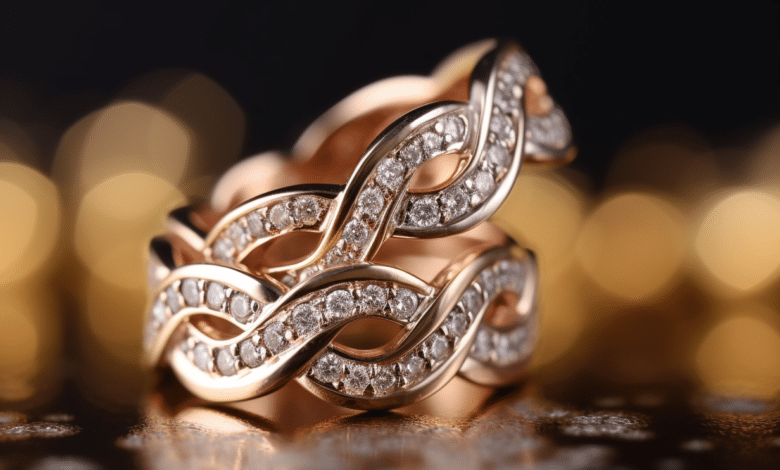 Affordable celebrity-inspired twist band rings