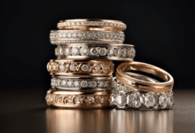 Photo of a wedding band being insured