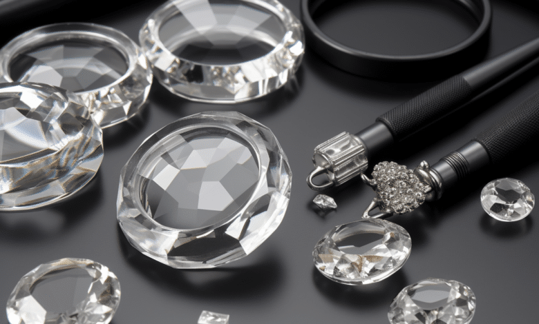 Clean and polished rings in a jewelry box