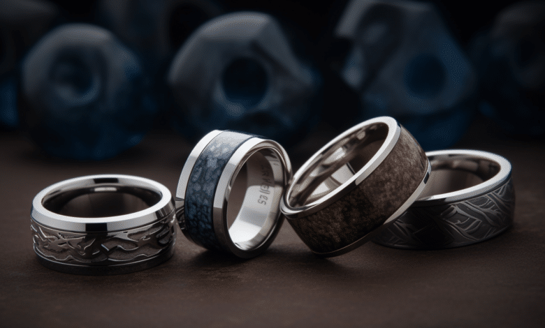 Contemporary ring metals for modern wedding bands