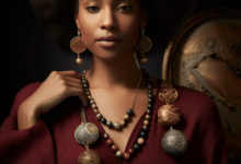Diverse jewelry designs and multicultural trends