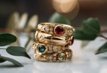 Vintage and modern festive ring designs