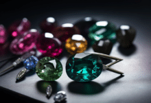 Lab-grown and natural gemstone comparison