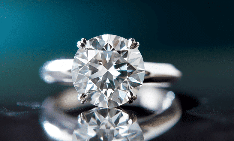 Round Brilliant diamond engagement ring