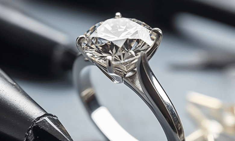 Cleaning and maintaining a custom engagement ring