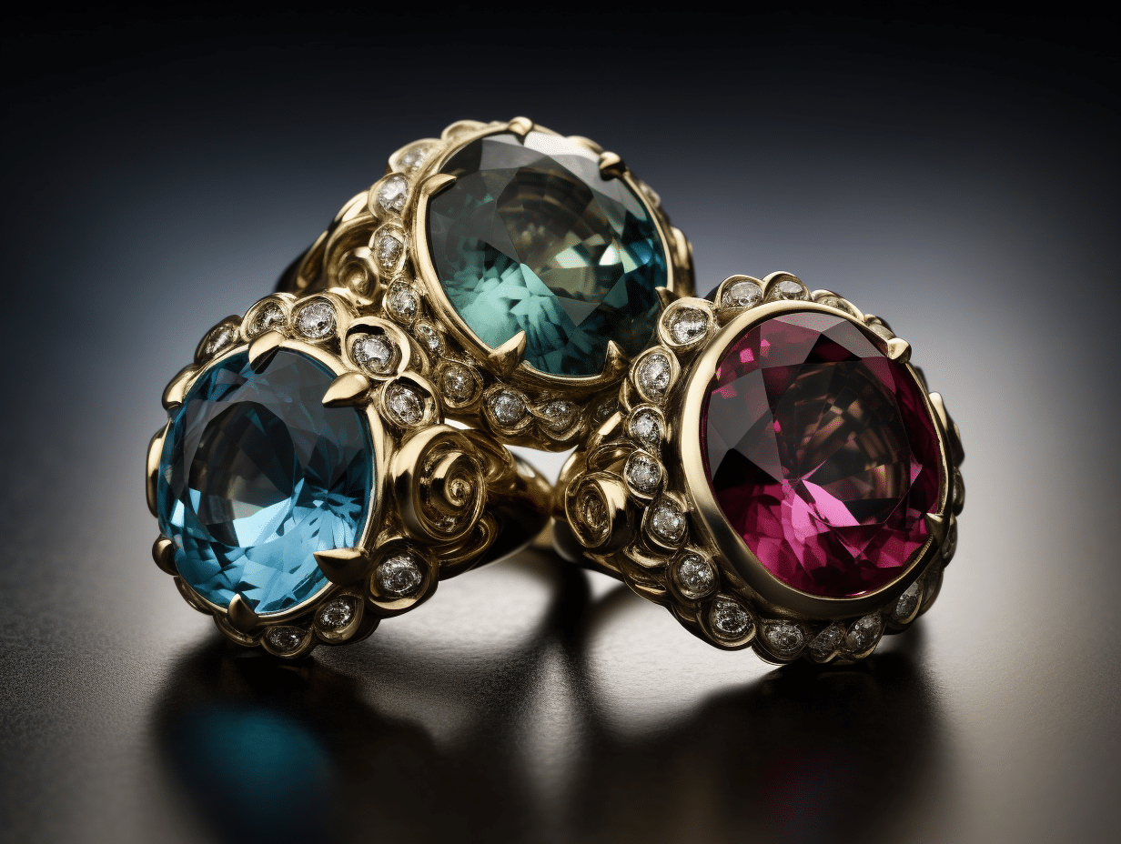 Finding Rare Gemstones for Unique Three-Stone Rings