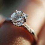 How big is a size 8 ring for a woman