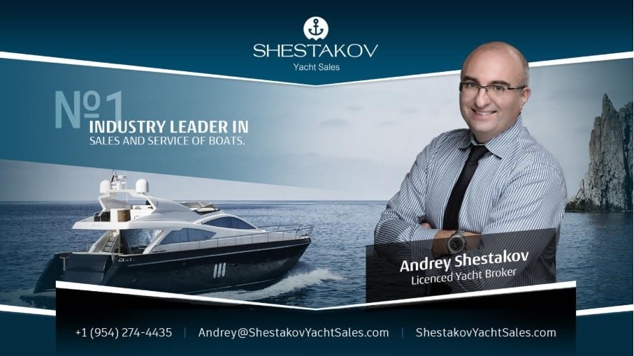Visit Shestakov Yacht Sales to learn more about available yachts and personalized brokerage services