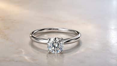 Diamond Clarity Grade for Engagement Rings: What Is Actually Eye-Clean? 60 Diamond color grade guide with colorless and near-colorless diamonds, metal choice, sparkle, and engagement ring buying advice