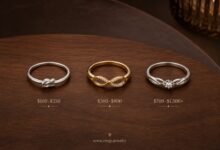 Promise ring budget guide with three ring price ranges from affordable silver style to gold and premium promise ring options for choosing the right amount to spend