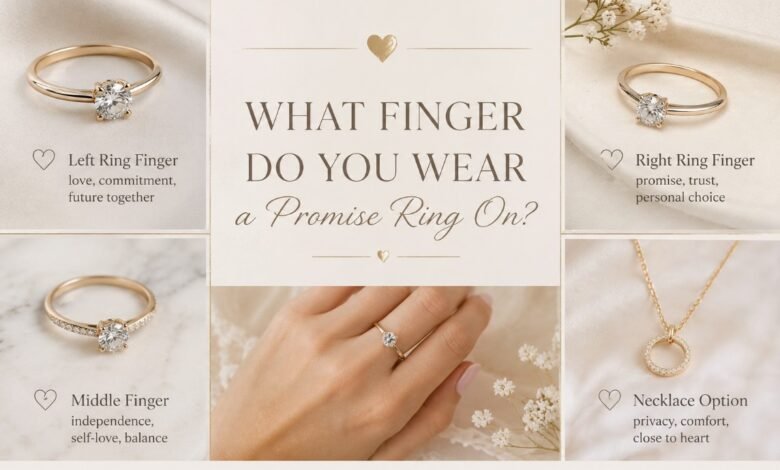 Promise ring worn as a meaningful symbol of love, commitment, personal choice, and ring placement guidance