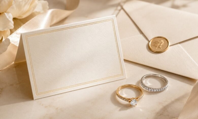 What to write in a ring gift card with elegant rings, refined jewelry stationery, meaningful card message inspiration, romantic ring note ideas, and thoughtful gift wording